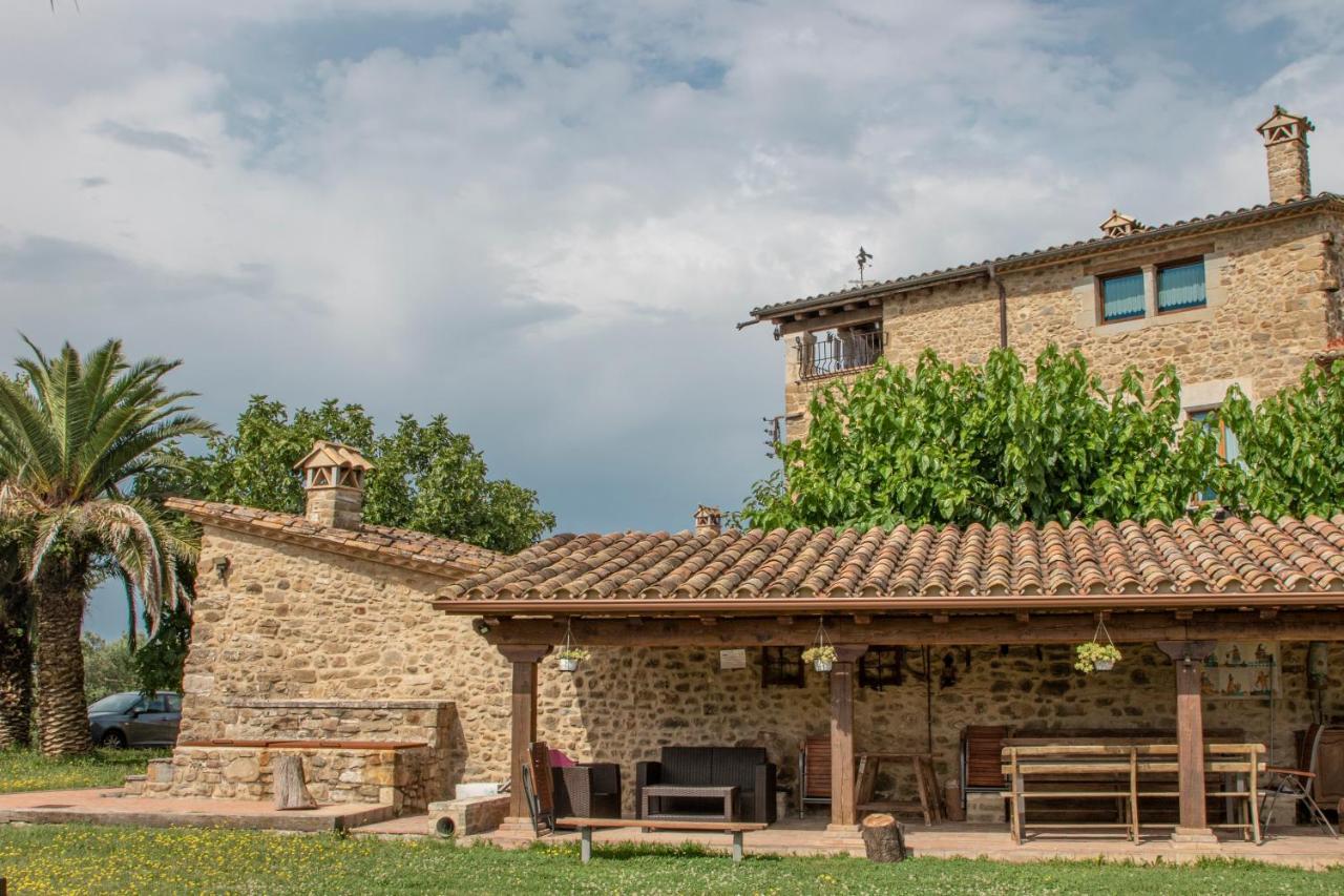 Gasthaus Mas Tulsa Casa Rural Girona Riudellots de la Creu Exterior foto